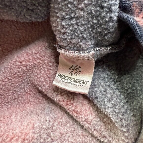 Civil Regime 498 Mens Multicolor Tie-Dye Fleece Classic Graphic Hoodie Size L - Picture 9 of 12